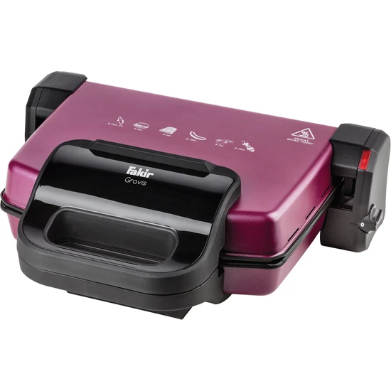 Fakir Gravis 1800W Tost Makinası Violet